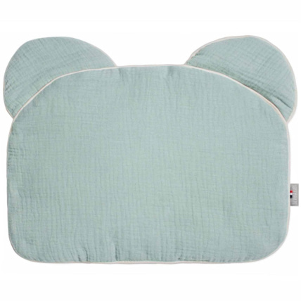 Avis Oreiller bébé plat ourson en gaze de coton, Jeanne Sevira Kids 7