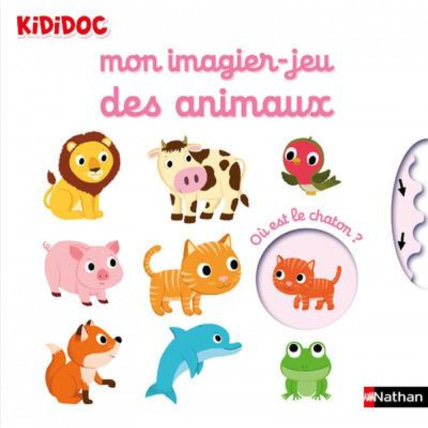Avis Livre Mon imagier Jeu des animaux - Kididoc NATHAN 1