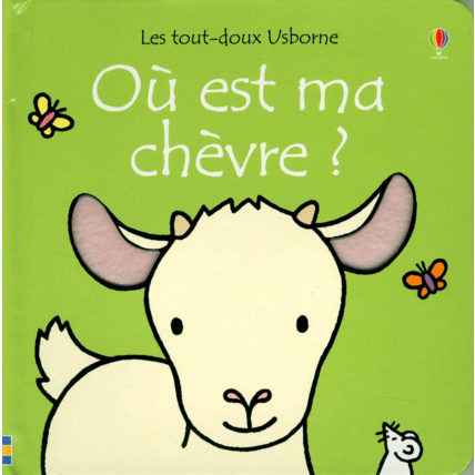 Avis Livre Les tout-doux : Où est ma chèvre ?  USBORNE 1