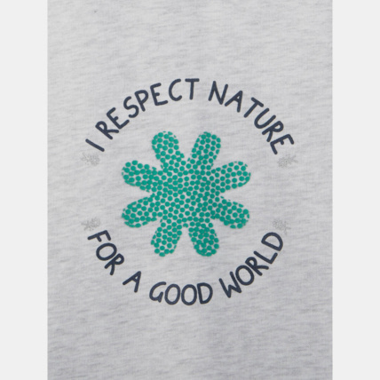 Avis Sweat-shirt à capuche blanc fille OKAIDI 3