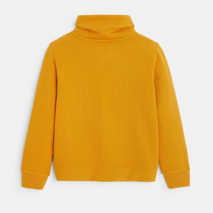 Avis Sweat-shirt à col twisté jaune garçon OKAIDI 3