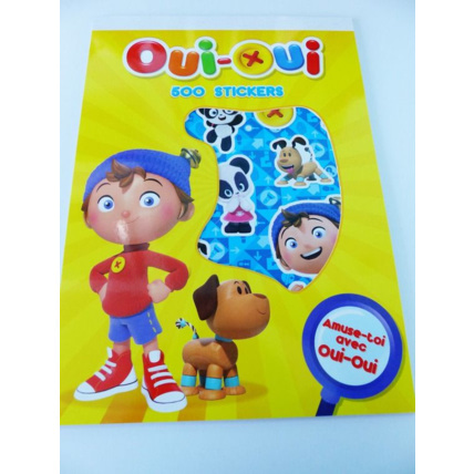 Avis Bloc de 500 gommettes stickers Oui-Oui HACHETTE JEUNESSE 1