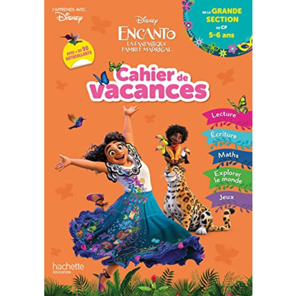 Avis Disney - Encanto - Cahier de vacances 2023, de la Grande Section au CP Hachette Éducation 1