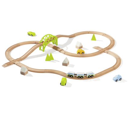 Avis Circuit de train en bois le pont Wesco 1