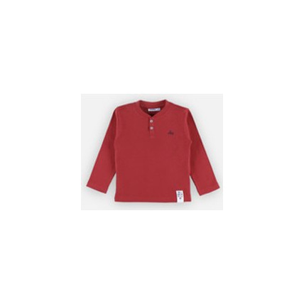 Avis T-shirt henley longues manches rayé NOUKIE'S 4