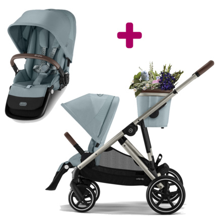 Avis Pack Poussette Gazelle S + second siège CYBEX 6