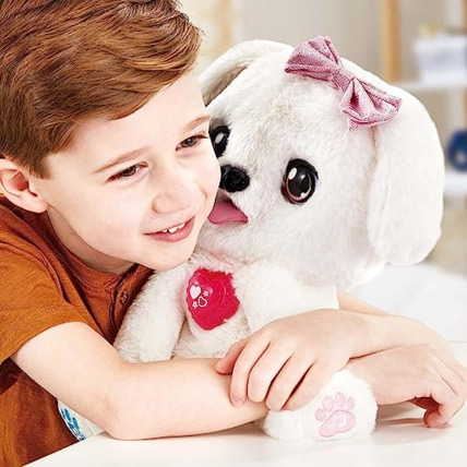 Avis Peluche interactive KissKiss, Mon toutou bisous VTech 8