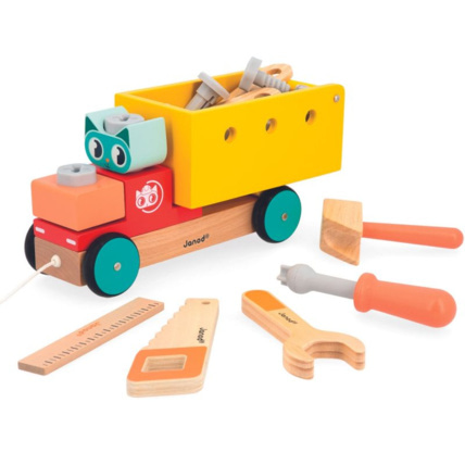 Avis Camion de bricolage à tirer Brico'kids JANOD 1