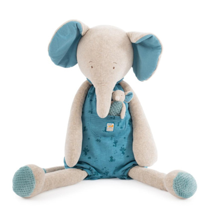 Avis Peluche bébé éléphant géant  moulin Roty 1