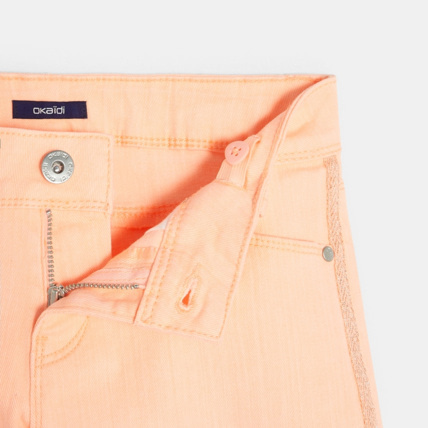 Avis Short en toile rose fille OKAIDI 2