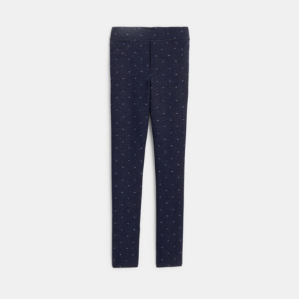 Avis Jegging imprimé bleu fille OKAIDI 1