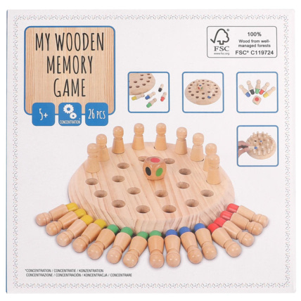 Avis Jeu de mémoire en bois CARREFOUR WOODEN 1