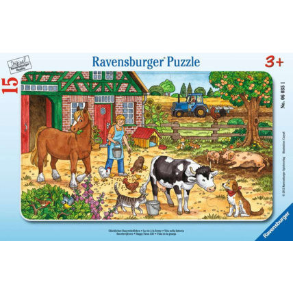 Avis Puzzle La vie à la ferme - de 3 ans RAVENSBURGER 1