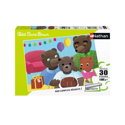 Avis Puzzle L'anniversaire de Petit Ours Brun - de 4 ans RAVENSBURGER 1