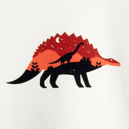 Avis Pyjama 2 pièces motif dinosaure blanc garçon OKAIDI 3