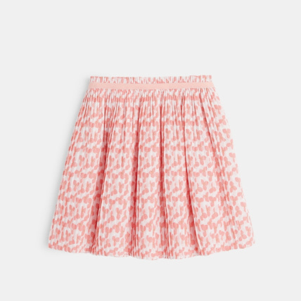 Avis Jupe plissée à fleurs rose fille OKAIDI 2