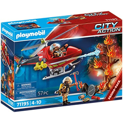 Avis Playmobil City Action - Hélicoptère bombardier des pompiers PLAYMOBIL 1