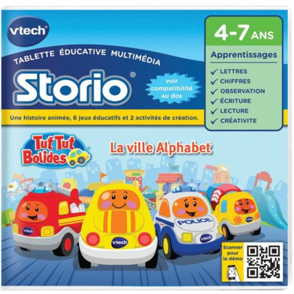 Avis Jeu éducatif Storio : Tut Tut Bolides - La ville alphabet VTech 1