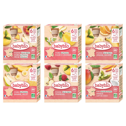 Avis 24 gourdes fruits Babybio 1