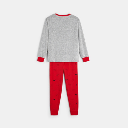 Avis Pyjama velours à motif gris garçon OKAIDI 2