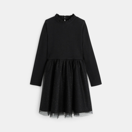 Avis Robe tutu à paillettes noire fille OKAIDI 2