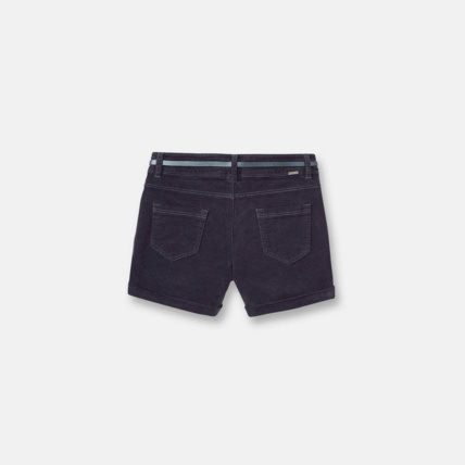 Avis Short en velours fin bleu fille OKAIDI 2