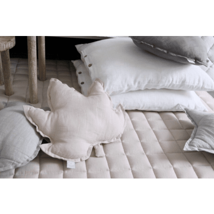 Avis Coussin feuille d’érable en lin Mon Lit Cabane 3