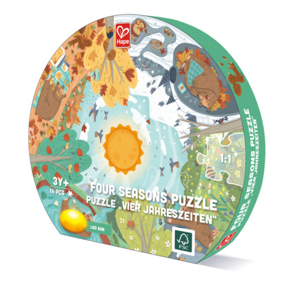 Avis Puzzle circulaire 4 saisons HAPE 1