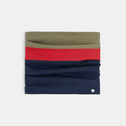 Avis Snood piqué colorblocks rouge garçon OKAIDI 1