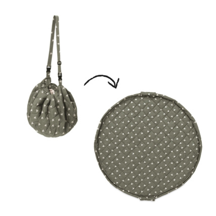 Avis Sac à jouets - Tapis d'éveil 2 en 1 en coton bio PLAY & GO 1