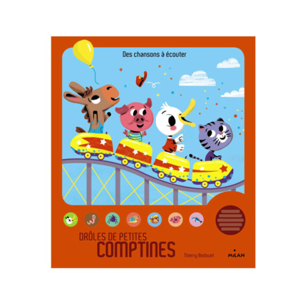 Avis Livre sonore Drôles de petites comptines MILAN 1