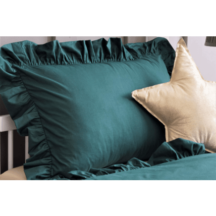 Avis Housse de couette Vert Foncé à Volants Mon Lit Cabane 4