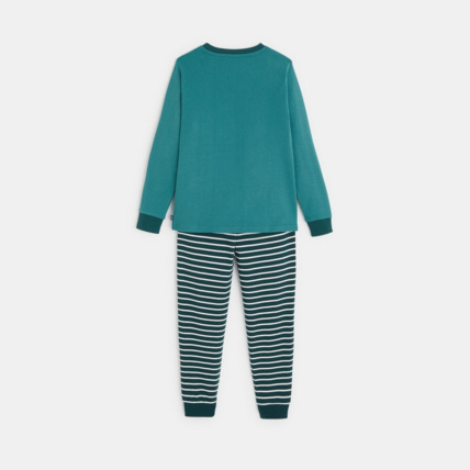 Avis Pyjama deux pièces en jersey Origins vert garçon OKAIDI 4