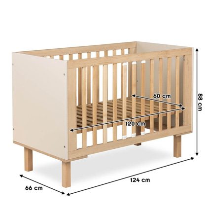 Avis Lit bébé évolutif à barreaux Laura Mon Mobilier Design 4