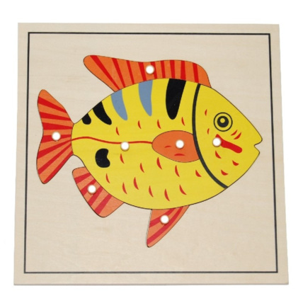 Avis Puzzle du poisson ambiance montessori 1