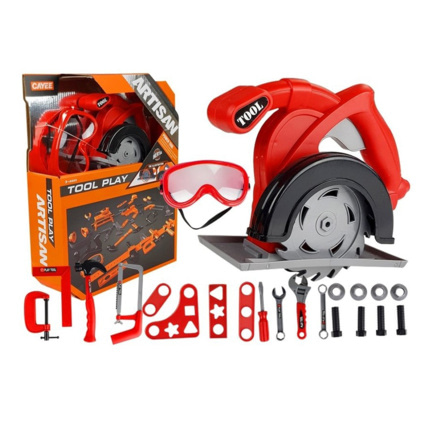 Avis Scie circulaire + 23 pièces d'outillage FRED LEAN Toys 1