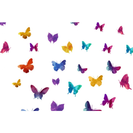 Avis Stickers papillons colorés Mon Lit Cabane 1