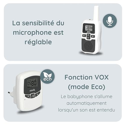 Avis Écoute-bébé DBX80 ALECTO 3