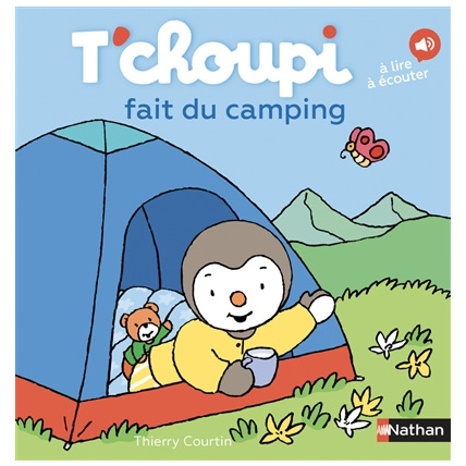 Avis Livre T'choupi fait du camping NATHAN 1