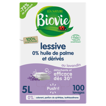 Avis Lessive engagée Lavandin Biovie 1