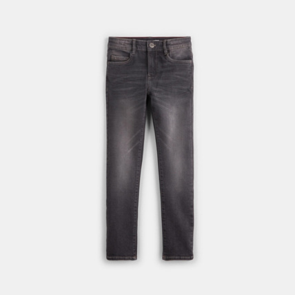Avis Jean skinny hyper stretch gris garçon OKAIDI 1