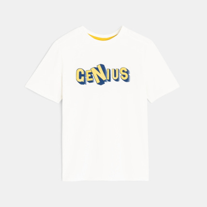 Avis T-shirt à message blanc garçon OKAIDI 1