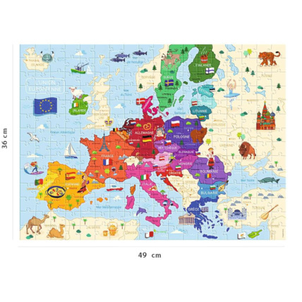 Avis Puzzle Carte d'Europe - de 8 ans RAVENSBURGER 3