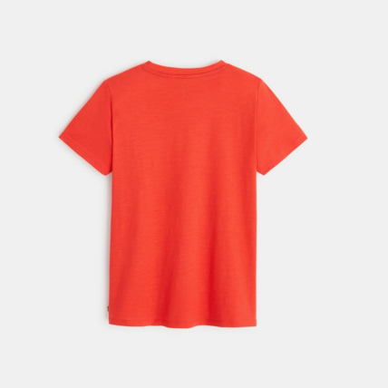 Avis T-shirt tunisien uni rouge garçon OKAIDI 4