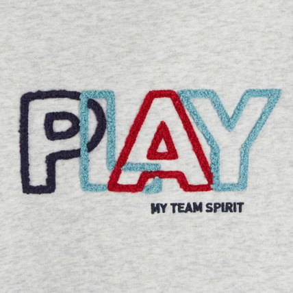 Avis Sweat-shirt à message gris garçon OKAIDI 3