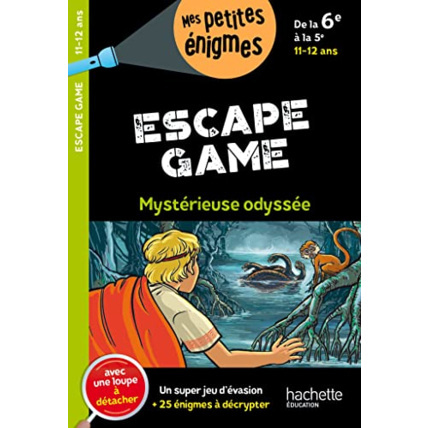 Avis Escape Game de la 6e à la 5e - Cahier de vacances 2023 Hachette Éducation 1