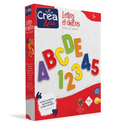 Avis Coffret éducatif Lettres et chiffres CRÉA & CIE 1