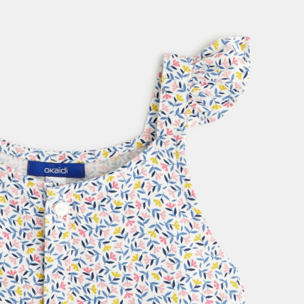 Avis Robe longue fleurie à bretelles fille OKAIDI 3