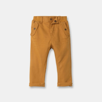 Avis Pantalon toile taille semi élastiquée OBAÏBI 1