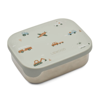 Avis Boîte à goûter Arthur - Vehicles / Dove blue mix LIEWOOD 1